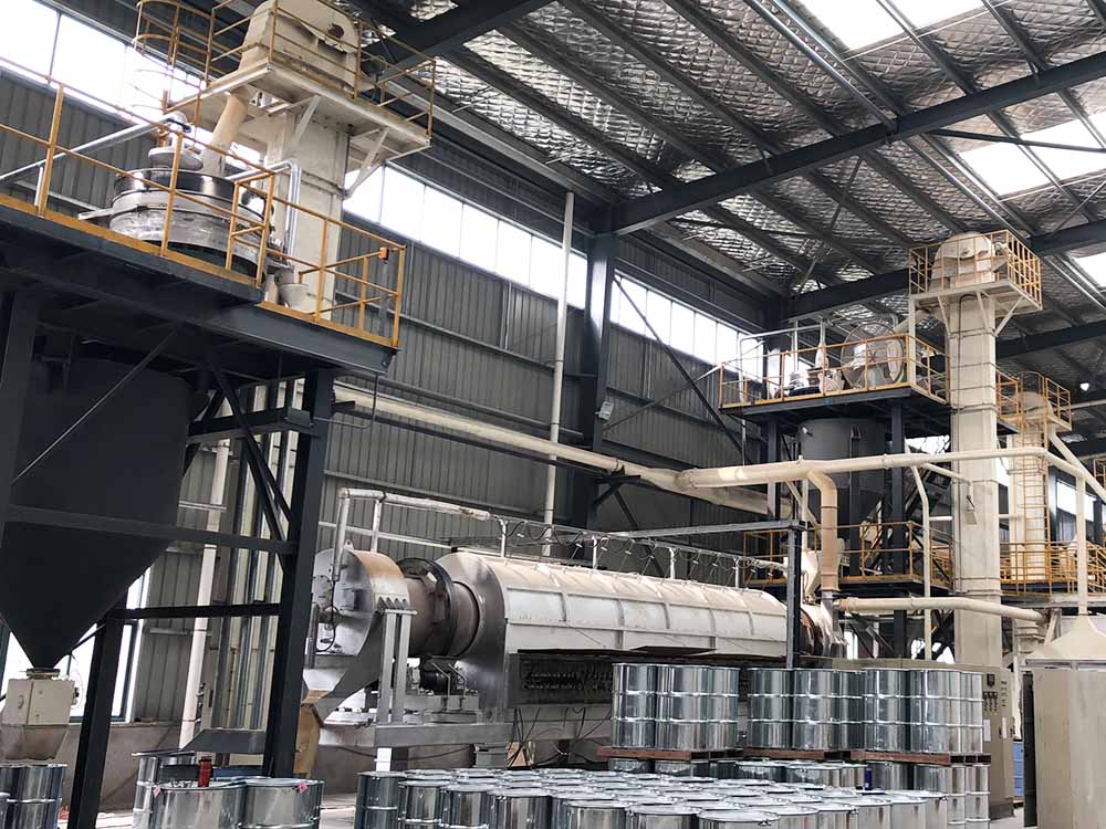 molecular sieve production facility