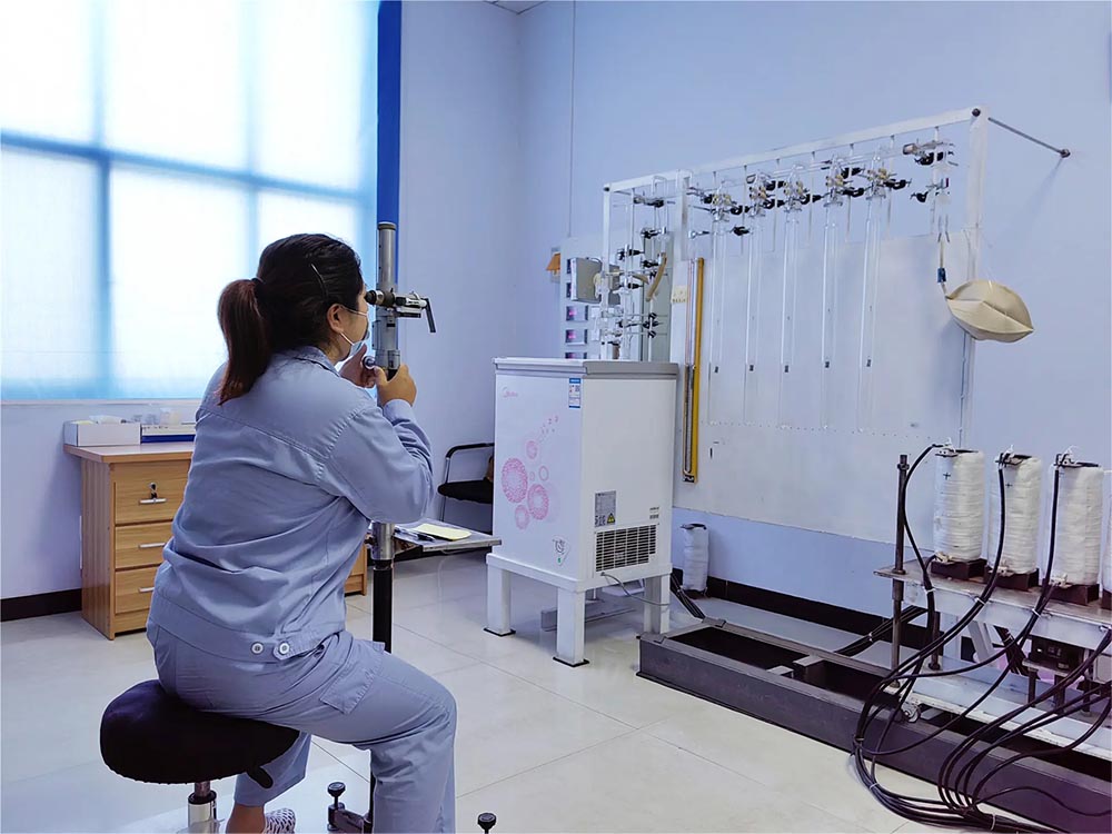 molecular sieve quality control